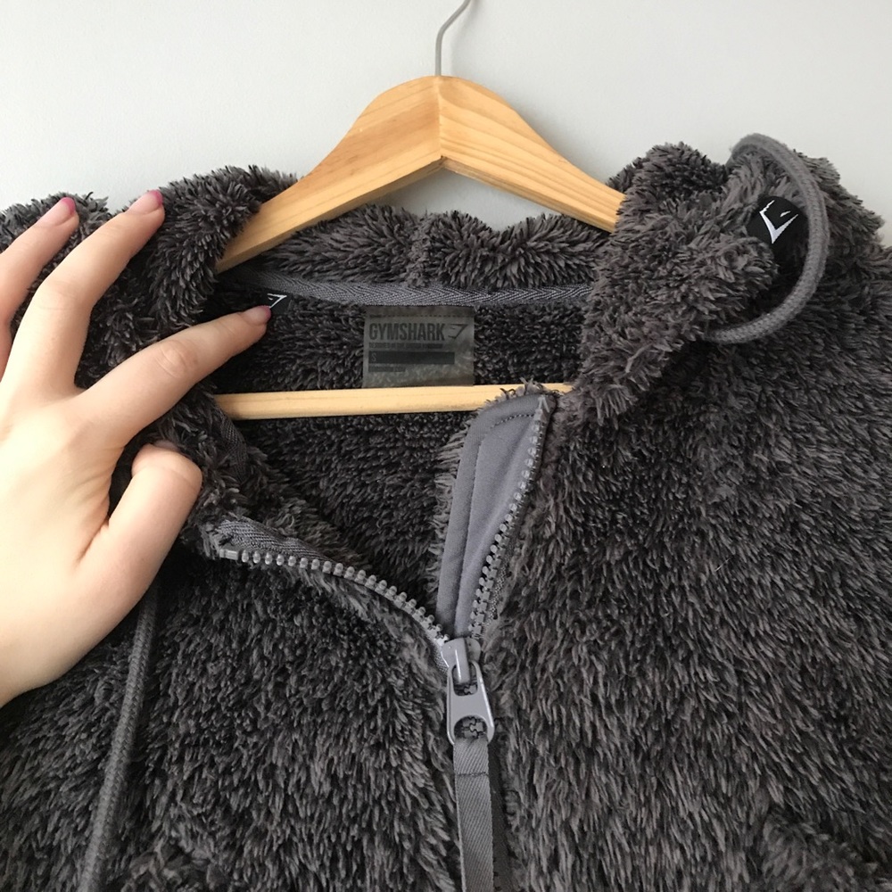 *SOLD* Gymshark Fleece Zip-up Hoodie - Picture 12 of 12